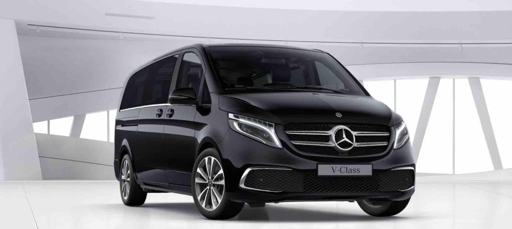 Luxury Chauffeur Car Service Milan – V Class Minivan